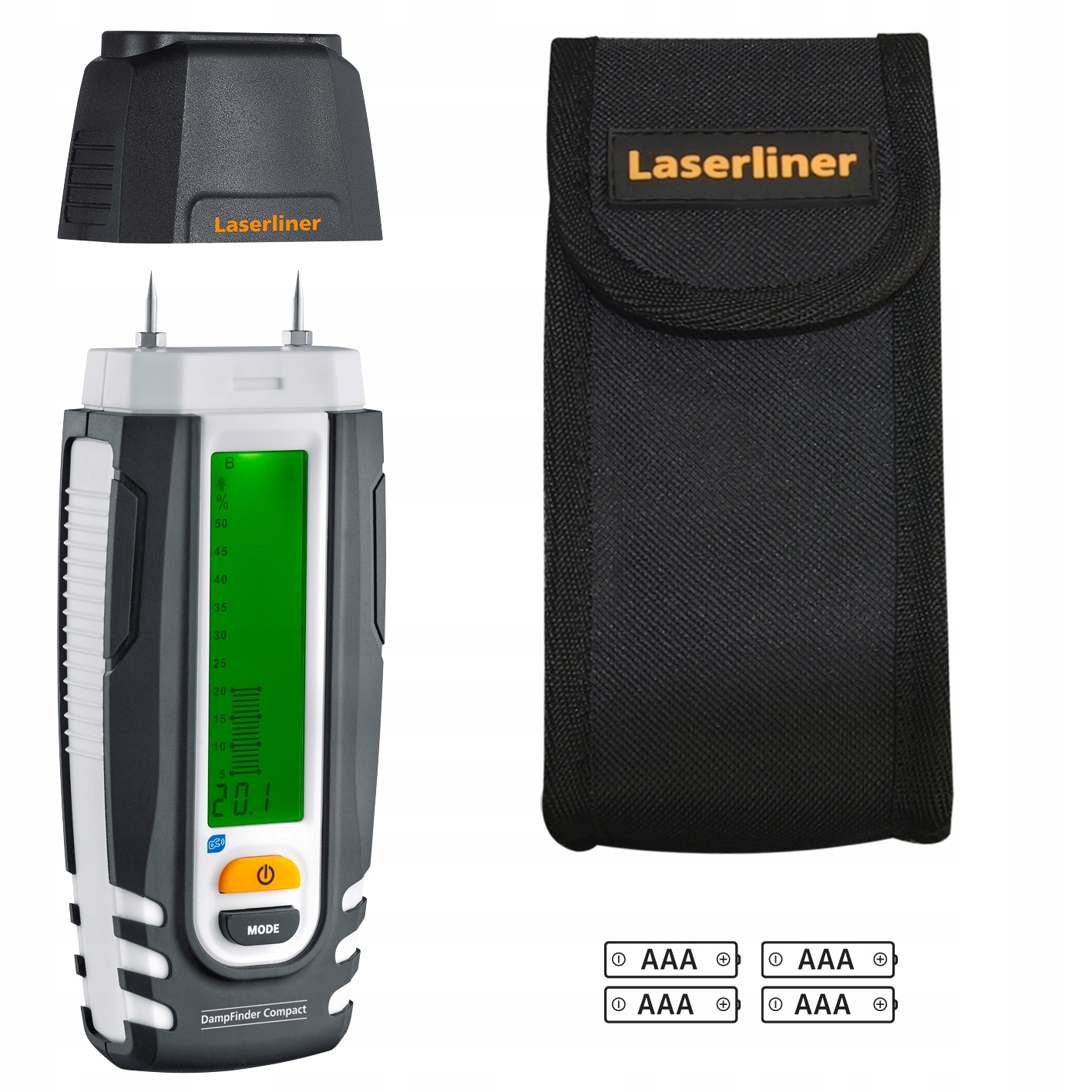 Vlhkomer na drevo a stavebné materiály DampFinder Compact