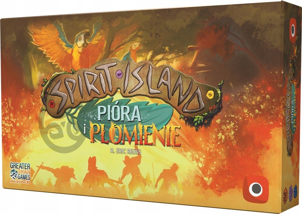 Gra planszowa Spirit Island: Pióra i płomienie Portal Games