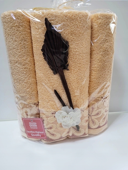 Komplet Ręczników Greno Bella 2x50x90cm 1x70x140cm