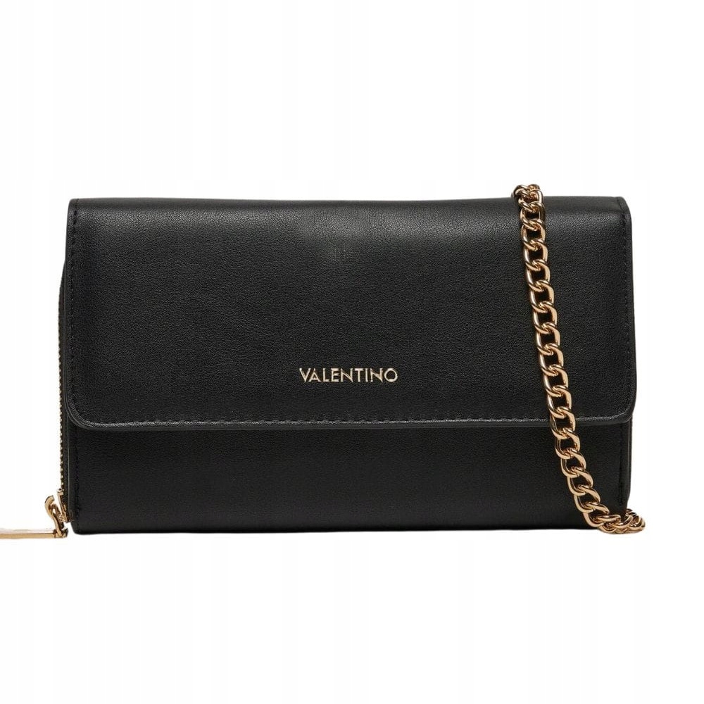 Valentino Černá peněženka na řetízku Kalua Pochette