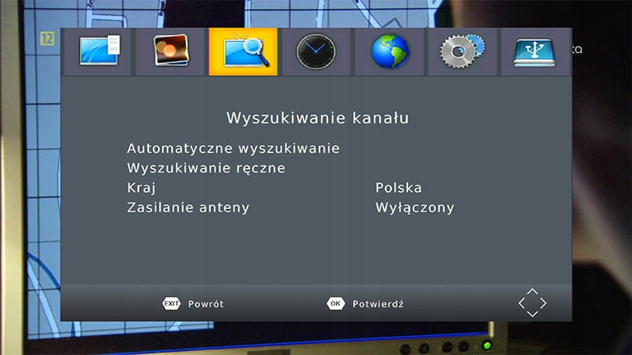 Dekoder tuner DVB-T2 Wiwa H.265 MINI HEVC HD Szerokość produktu 6.5 cm