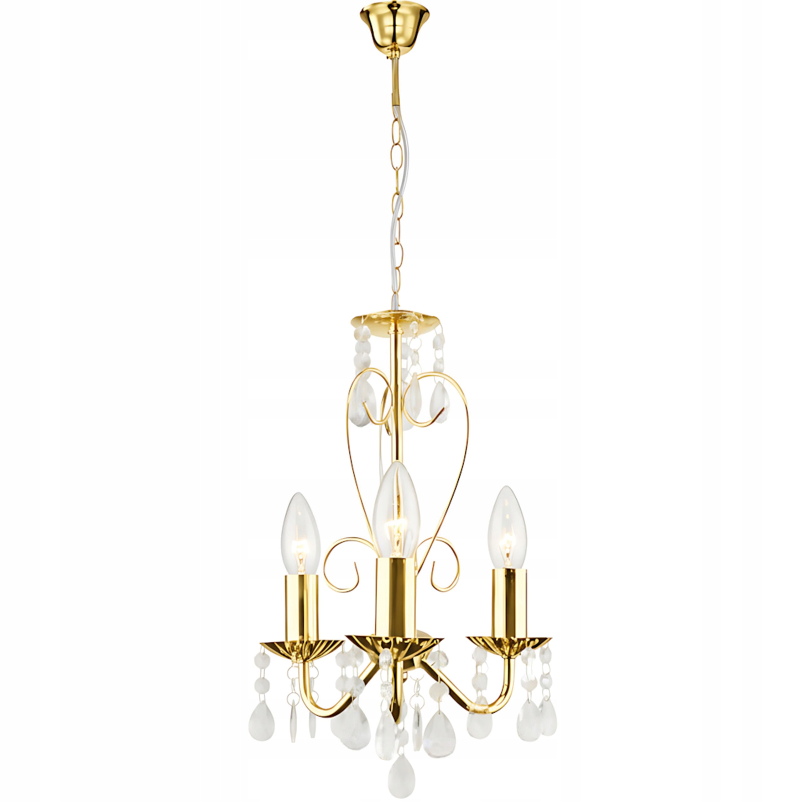 Toolight Lampa EBT012-3CP Zlatá