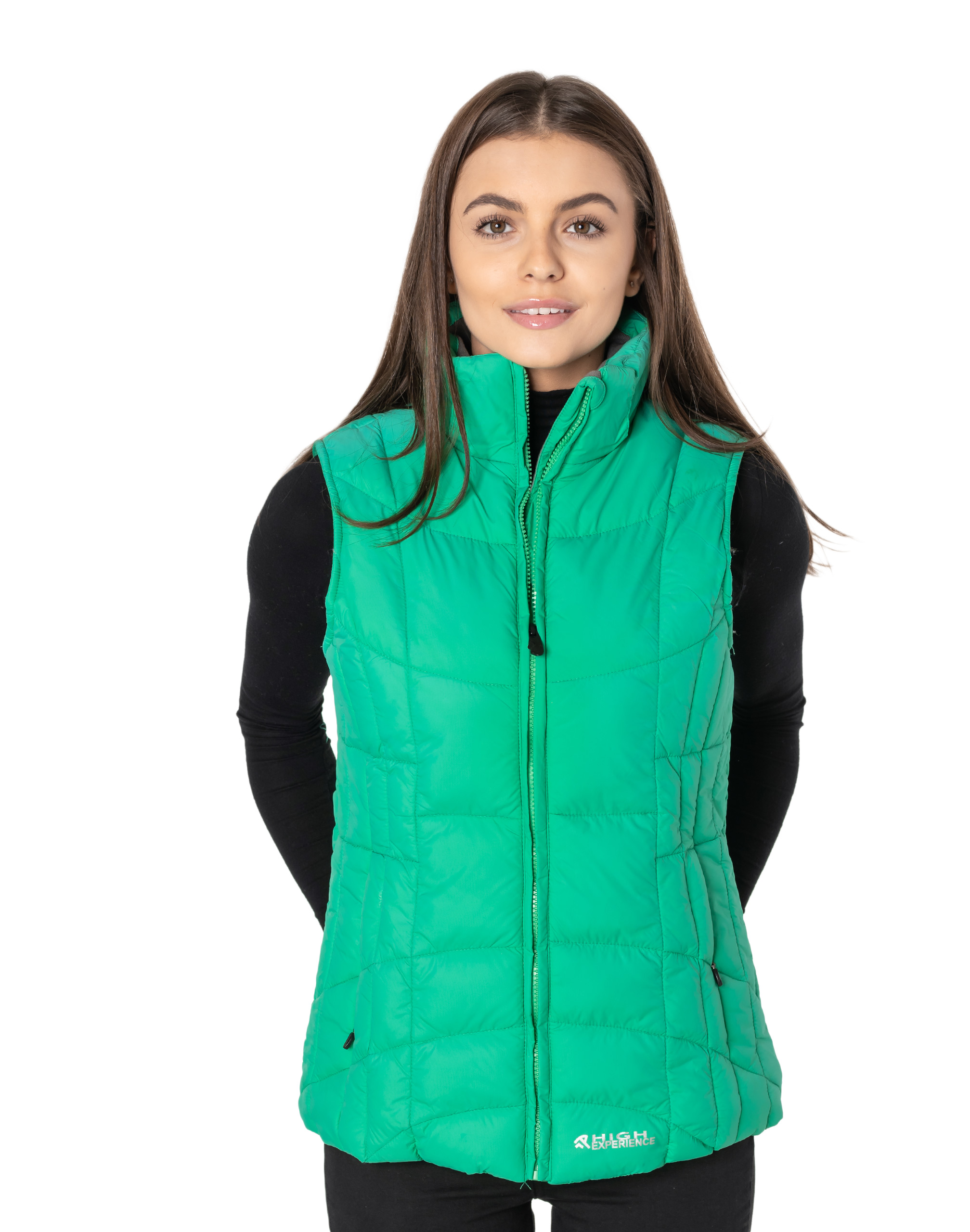 

Puchowa Kamizelka Damska Bezrękawnik S102-04 r S