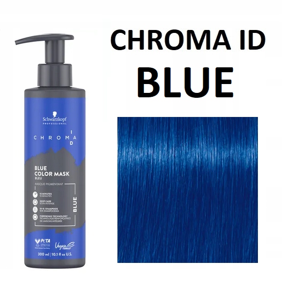 Schwarzkopf Maska Koloryzująca Chroma ID 300ML Kolor: Blue