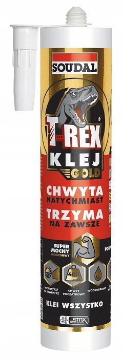 

Soudal T-rex Gold Klej Montażowy Mocny