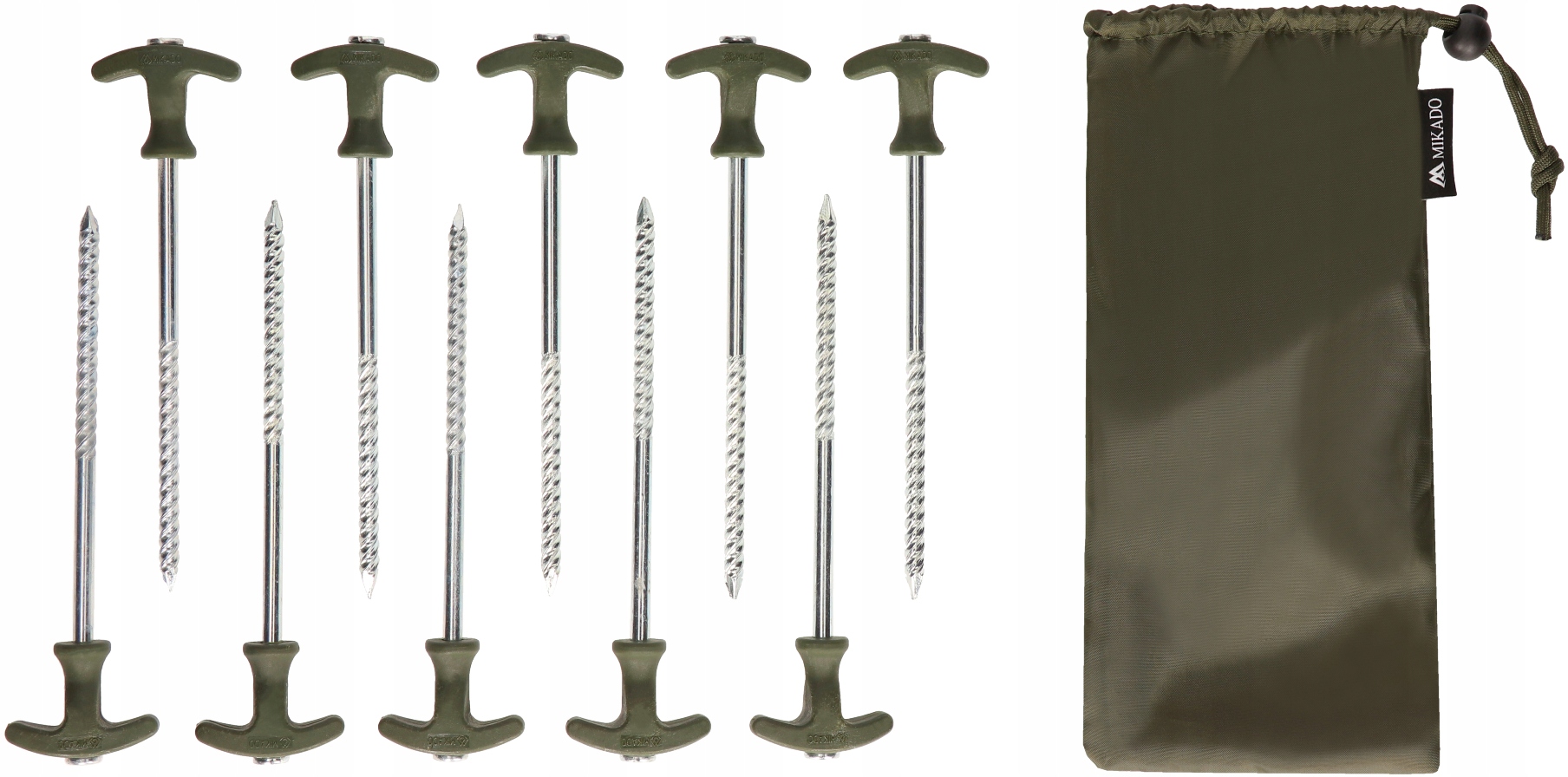 

Szpilki Namiotowe Do Namiotu Mikado 20cm 10szt.