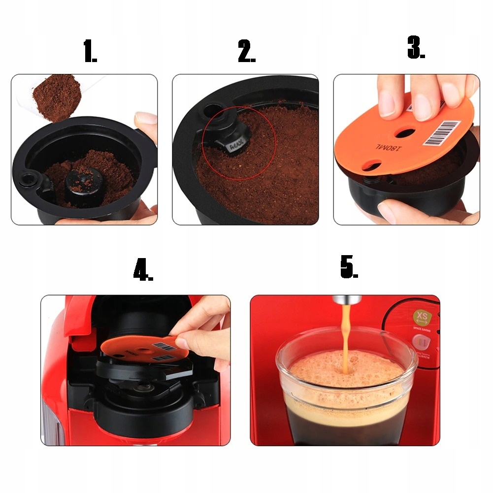 KAPSUŁKA WIELOKROTNEGO UŻYTKU BOSCH TASSIMO 180ml Rodzaj taca