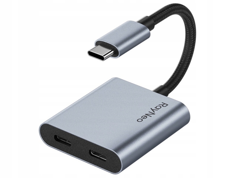 Adapter Usb Typ-C 2x Usb Typ-C Rayneo XRAC-CHA01OS