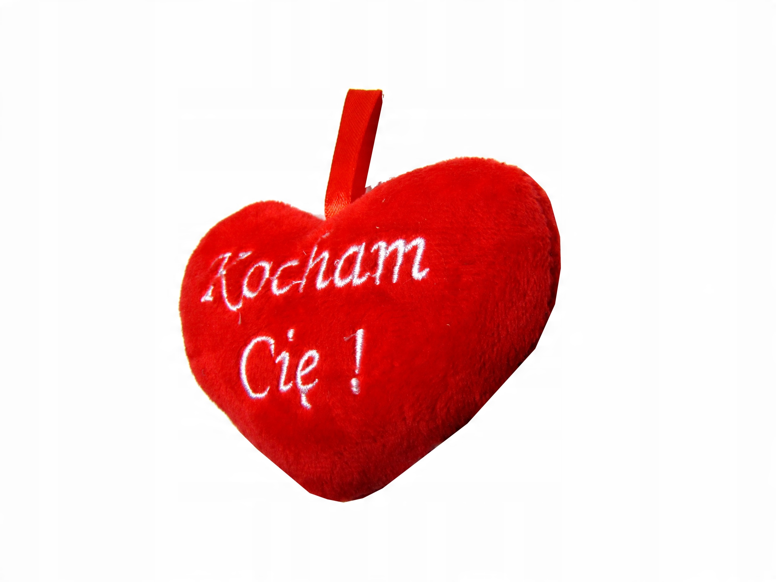 

mini Serce Zawieszka haft Kocham Cię upominek