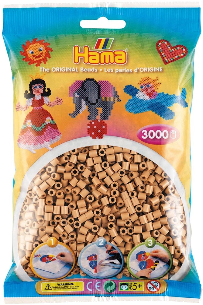 

Koraliki 3000 szt dębowy Hama MIDI 75