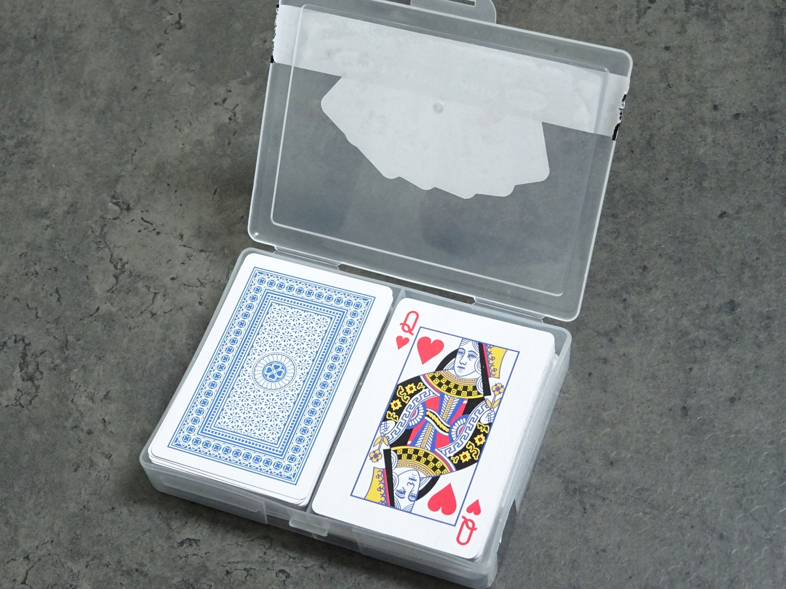 KARTY DO GRY 2 TALIE PREMIUM 2x56 kart PLASTIKOWE PUDEŁECZKO EAN (GTIN) 8712417271301