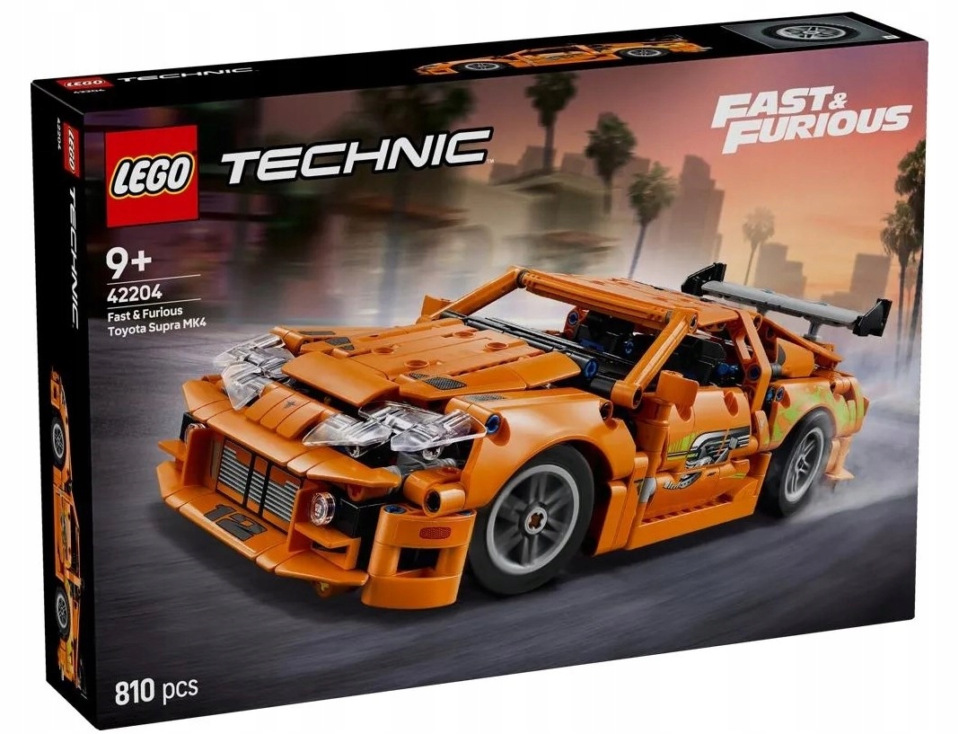 Lego Technic 42204 Fast and Furious Toyota Supra