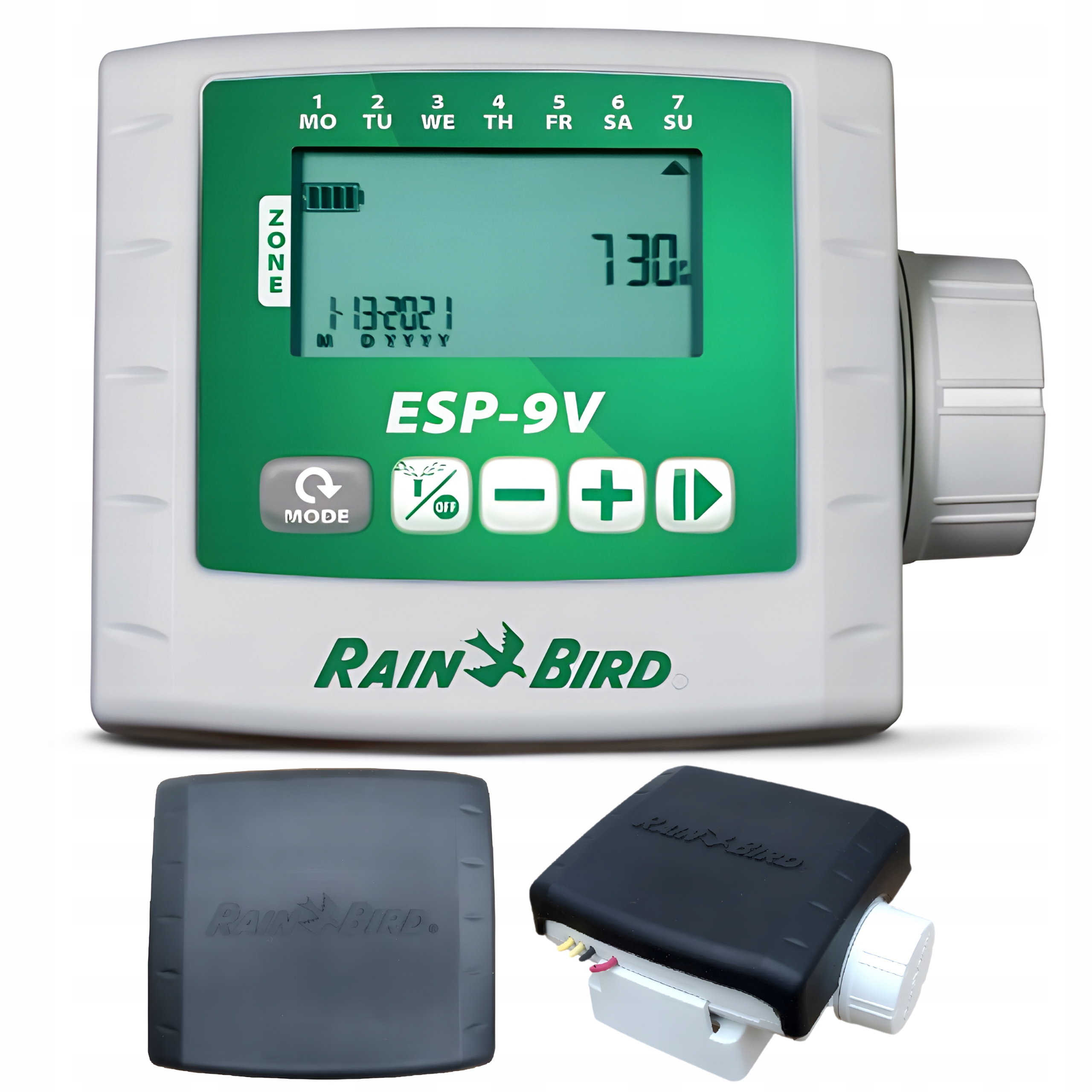 Batériový Ovládač na zavlažovanie ESP9V 1 sekcia Vonkajší Rain Bird