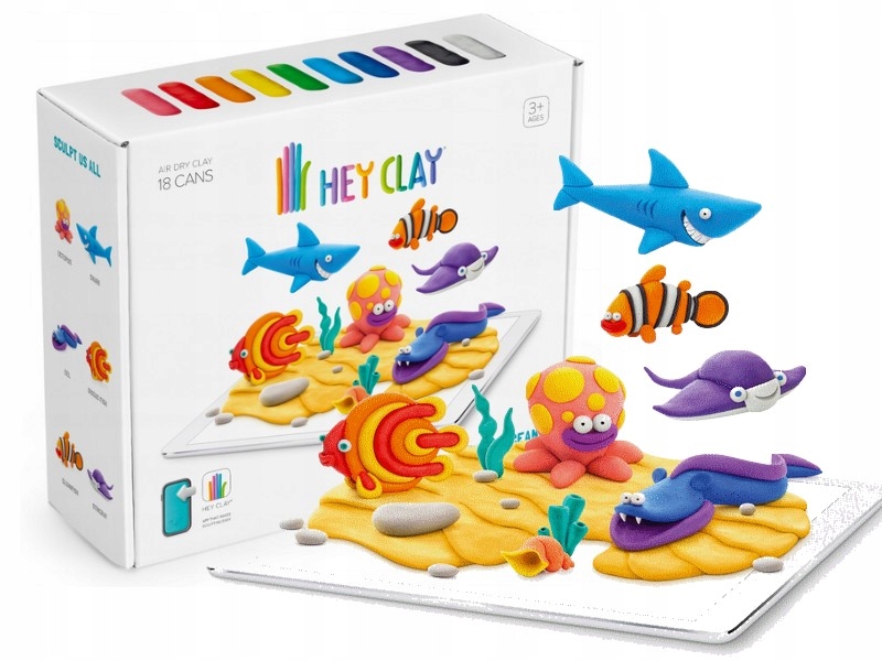

Hey Clay Masa Plastyczna Ciastolina Ocean