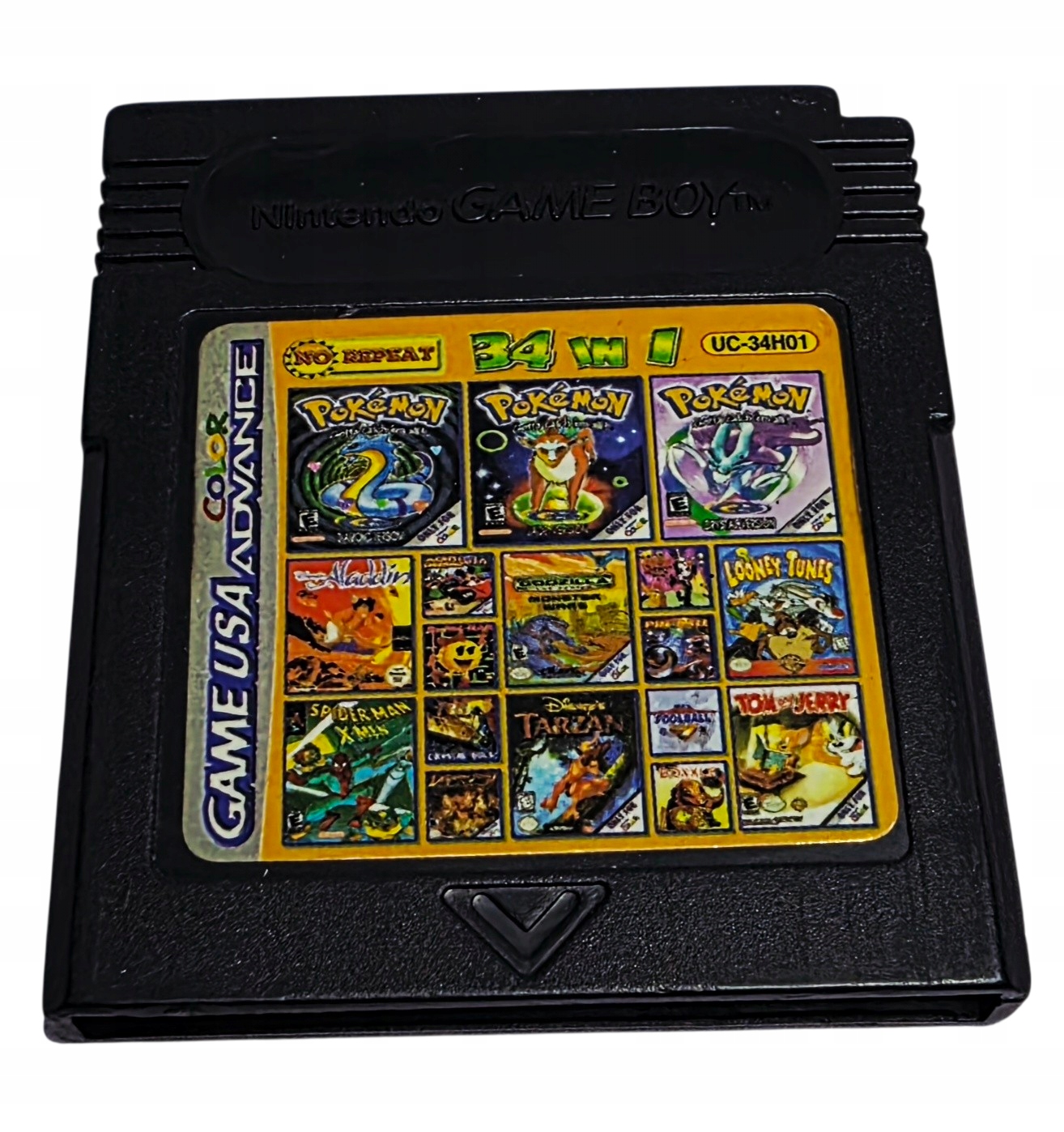 UC-34H01 Nintendo Game Boy Color 34 in 1