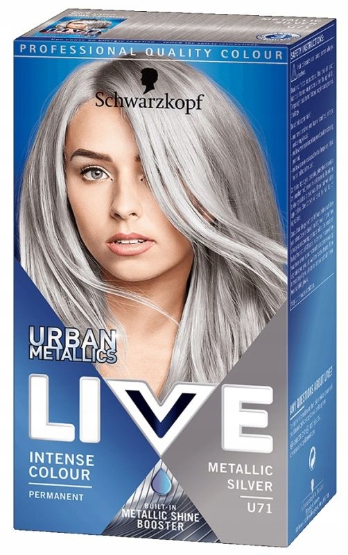

Schwarzkopf Farba Do Włosów U71 Metallic Silver