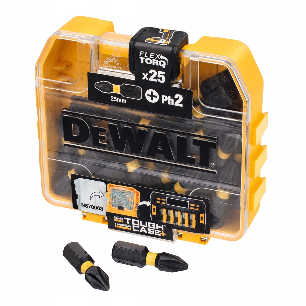 

Dewalt DT70586T Bity Udarowe PH2 25MM 25SZT