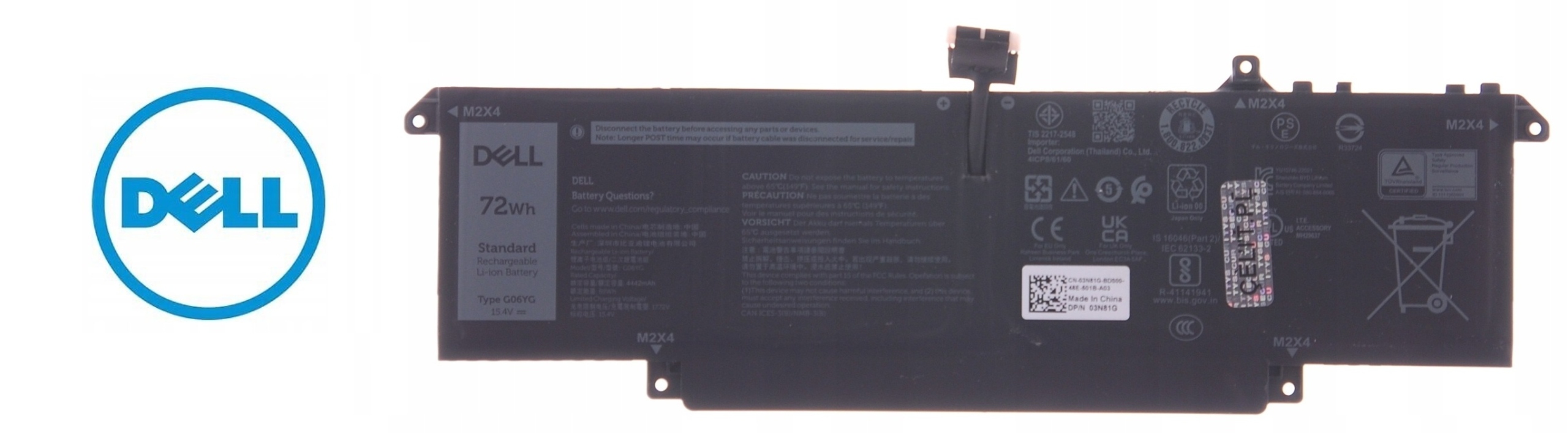 Baterie Dell Precision 5490 G06YG