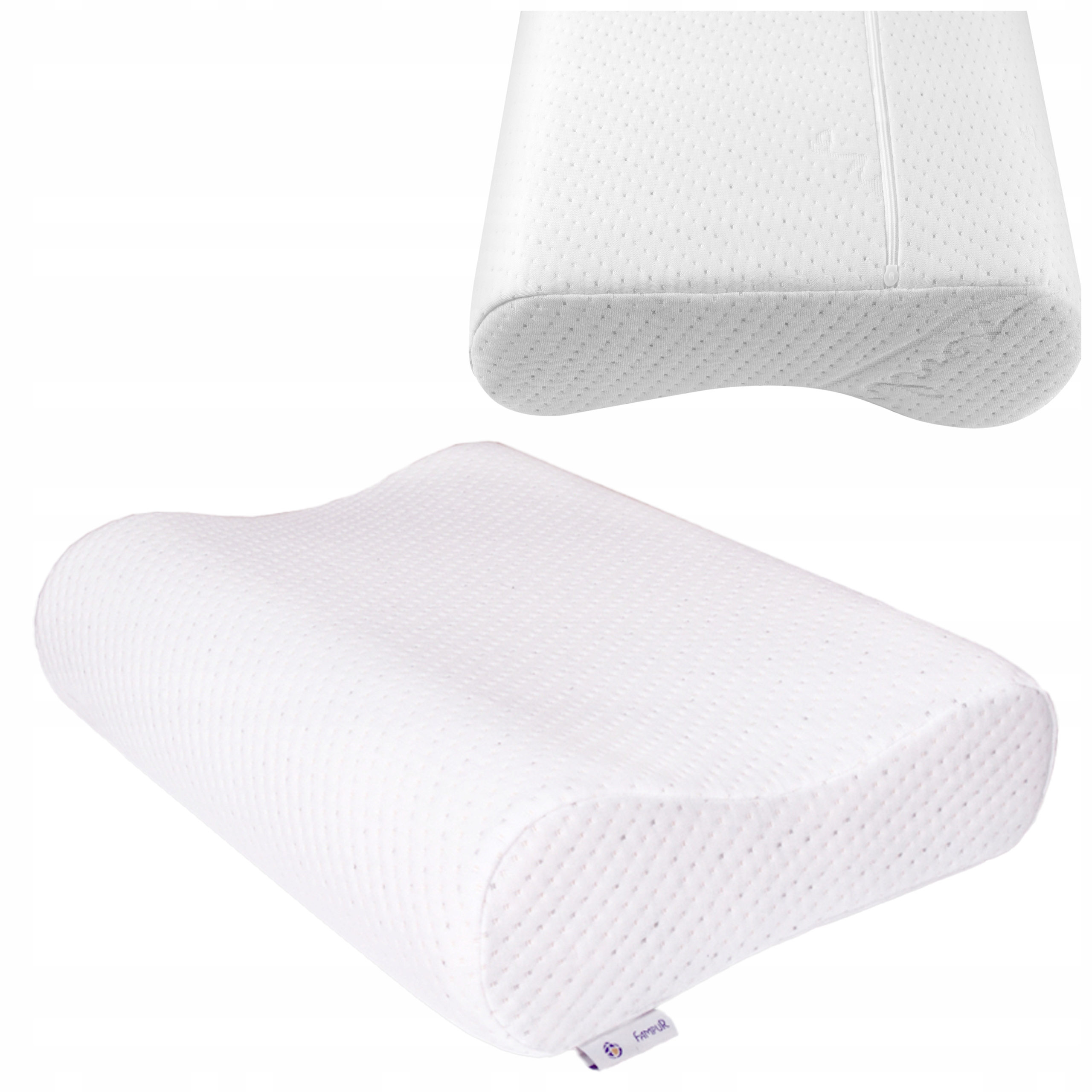 Poduszka Ortopedyczna Profilowana Finezja Pianka Memory Średnio Twarda H2