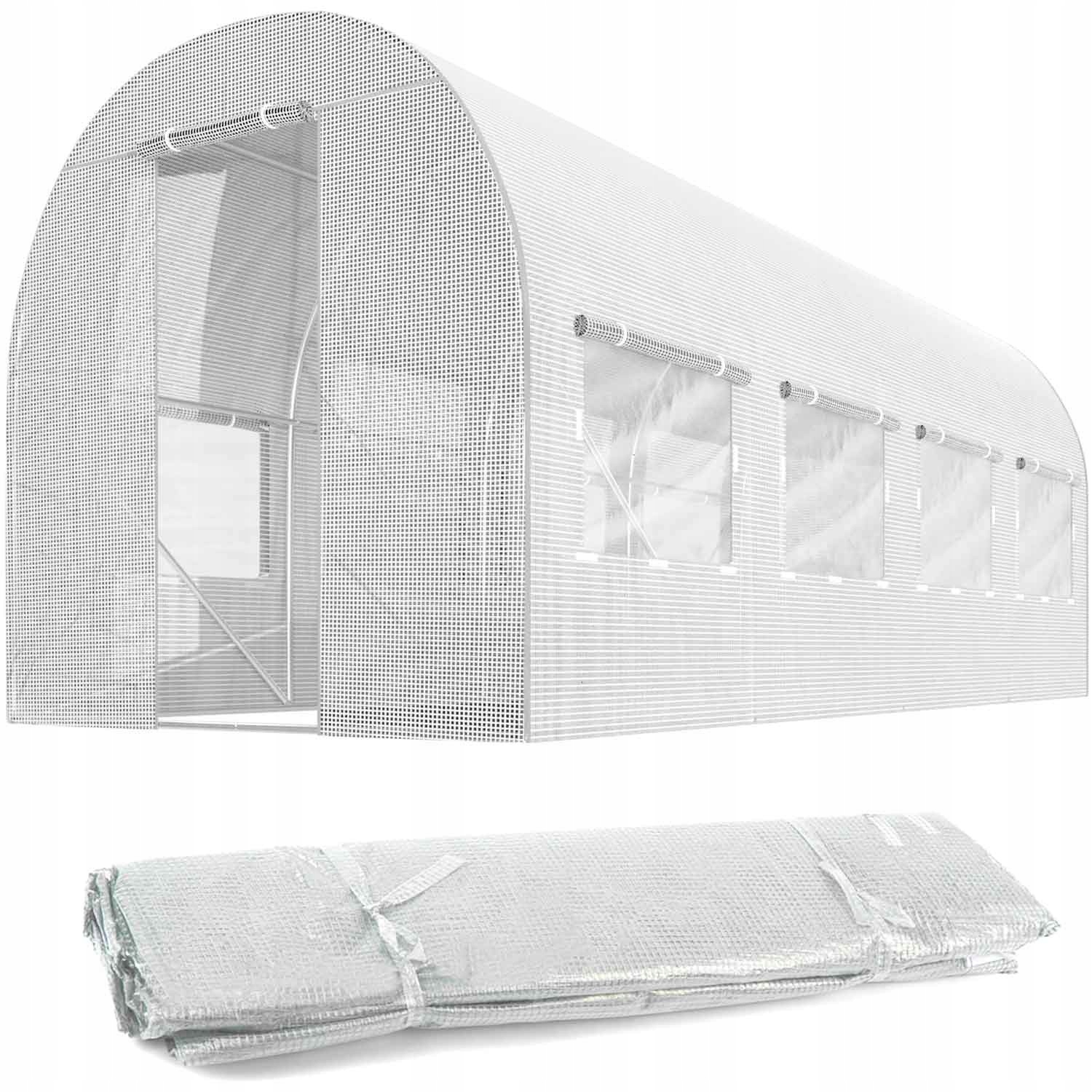 Fólie Na Zahradní Tunel 2x4,5 m Fólie Bílá 9 m2