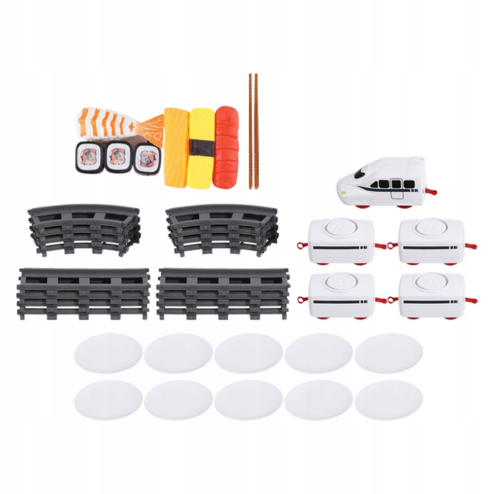 1 SET CREATIVE ROTATION SUSHI TRAINS TOYS Marka bez marki
