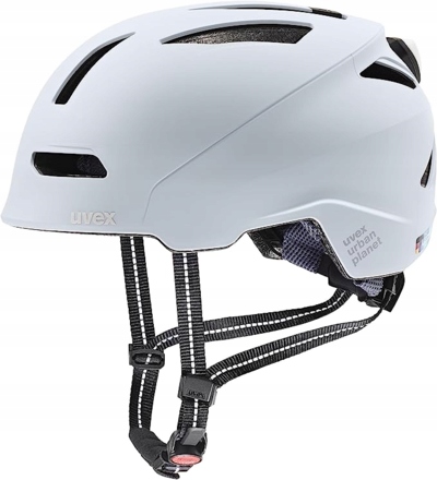 Cyklistická přilba Uvex Urban Planet Led Cloud Matt L 58-61 cm