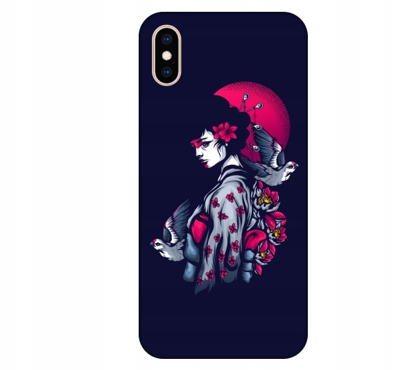 

Etui na telefon iPhone X / Xs Geisha