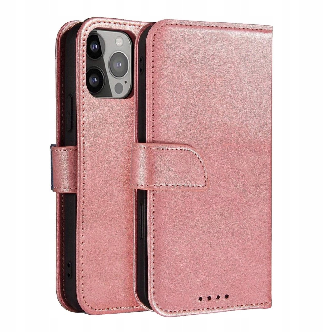 Etui ochronne z klapką do Samsung Galaxy S25 Ultra Magnet Case różowy