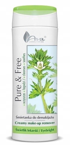 AVA PURE & FREE Śmietanka do Demakijażu 250ml