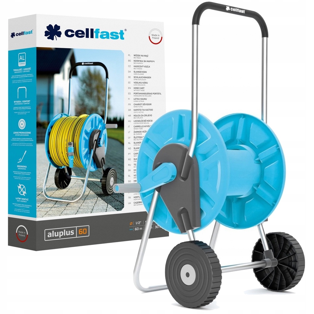 Univerzální Vozík Na Zahradní Hadici Aluplus Do 60 M