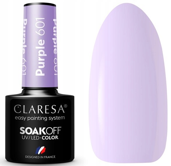 

Claresa Lakier Hybrydowy Purple 601