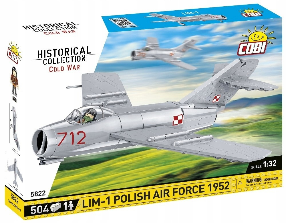 

Klocki Wojskowe Cobi Polski Samolot Lim-1 kom lego