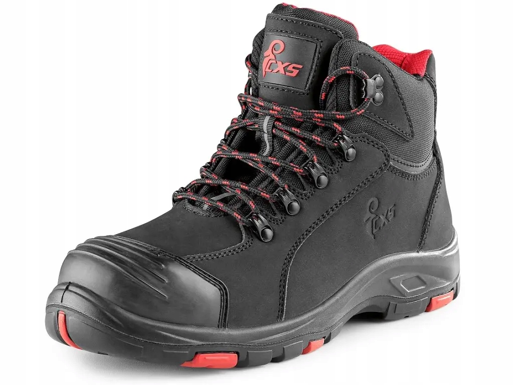 Trzewiki Cxs Rock Diorit S3 czarno-czerwone roz.43