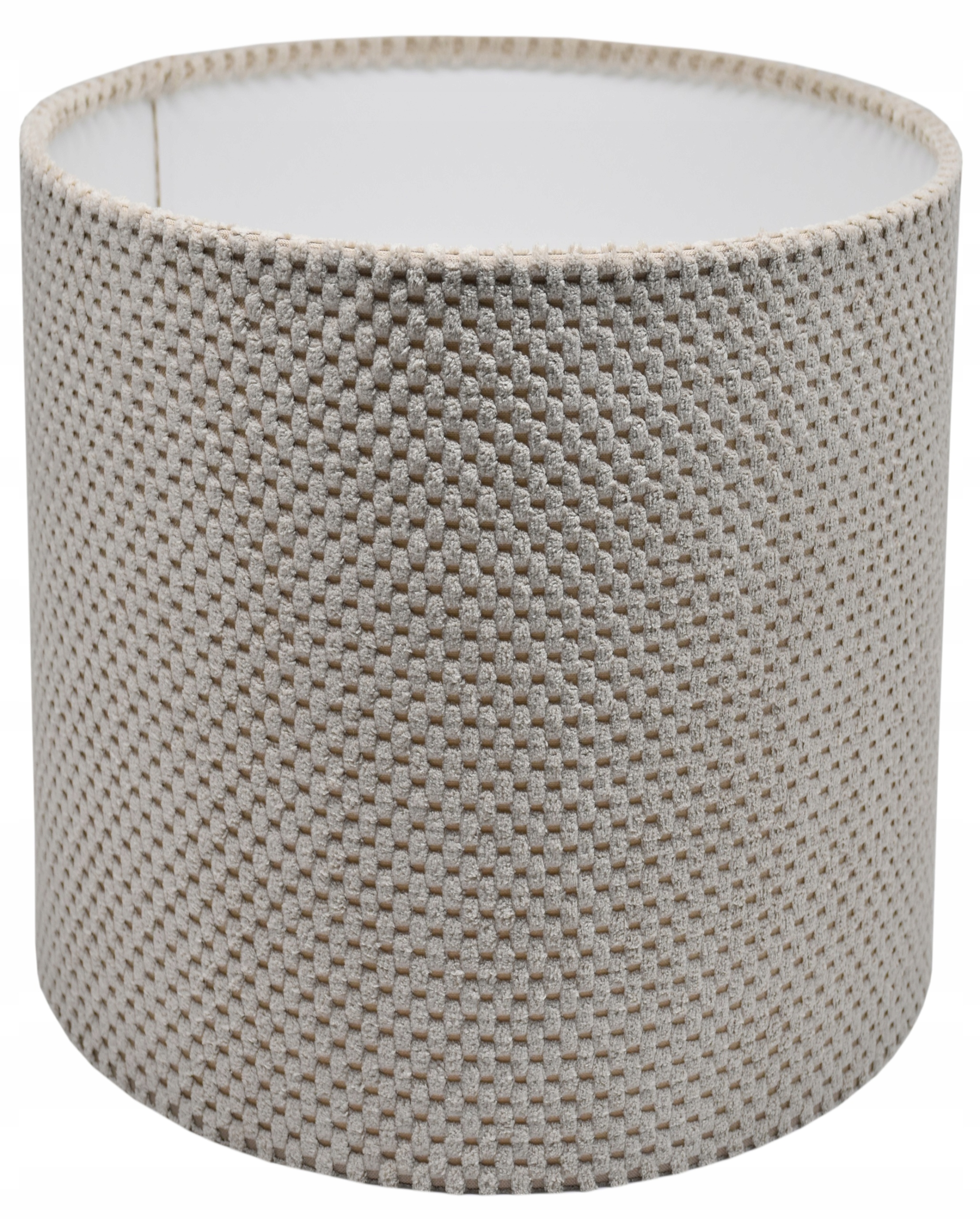 Abažur pro Zavinovací lampu 13 cm E27/E14 Béžový Savio redukce E14 Bonus