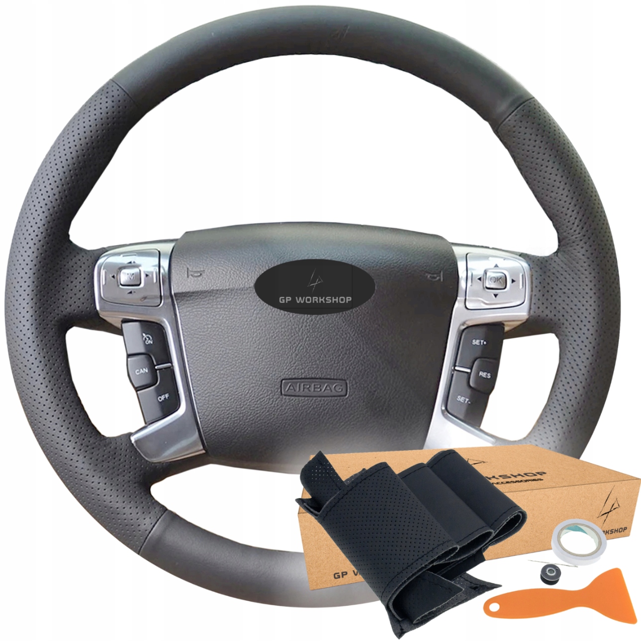 Potah Volantu Obšití Ford Smax Mondeo MK4