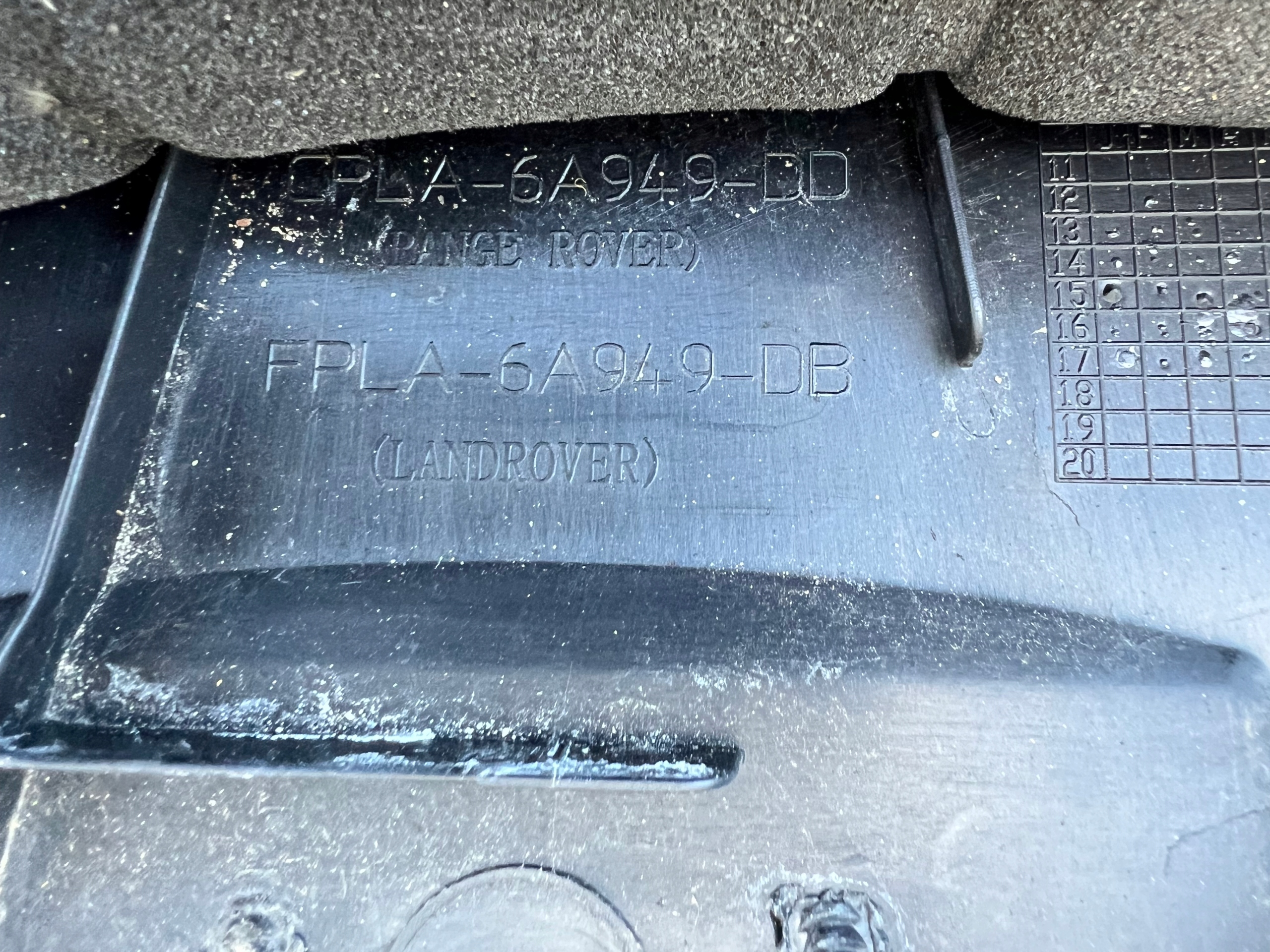 Blende Abdeckung Abdeckung oben DES MOTORS RANGE ROVER SPORT L494