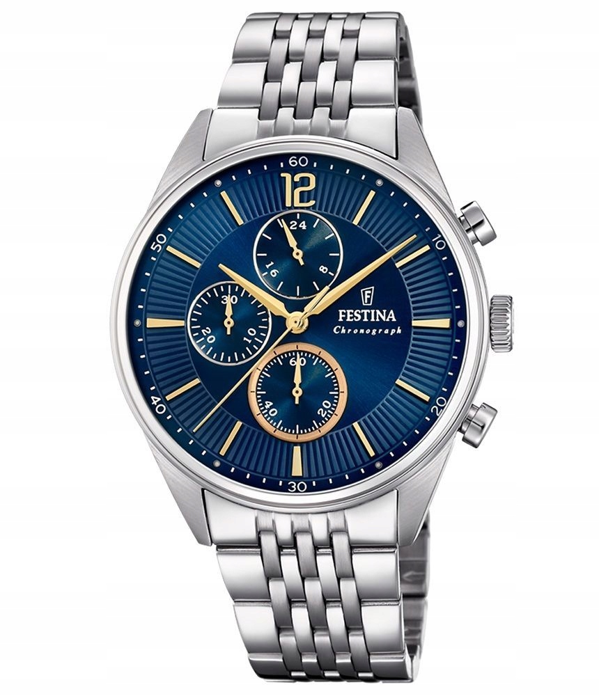 Pánské Hodinky Festina Timeless Chrono F20285/3 42,00 mm 5ATM