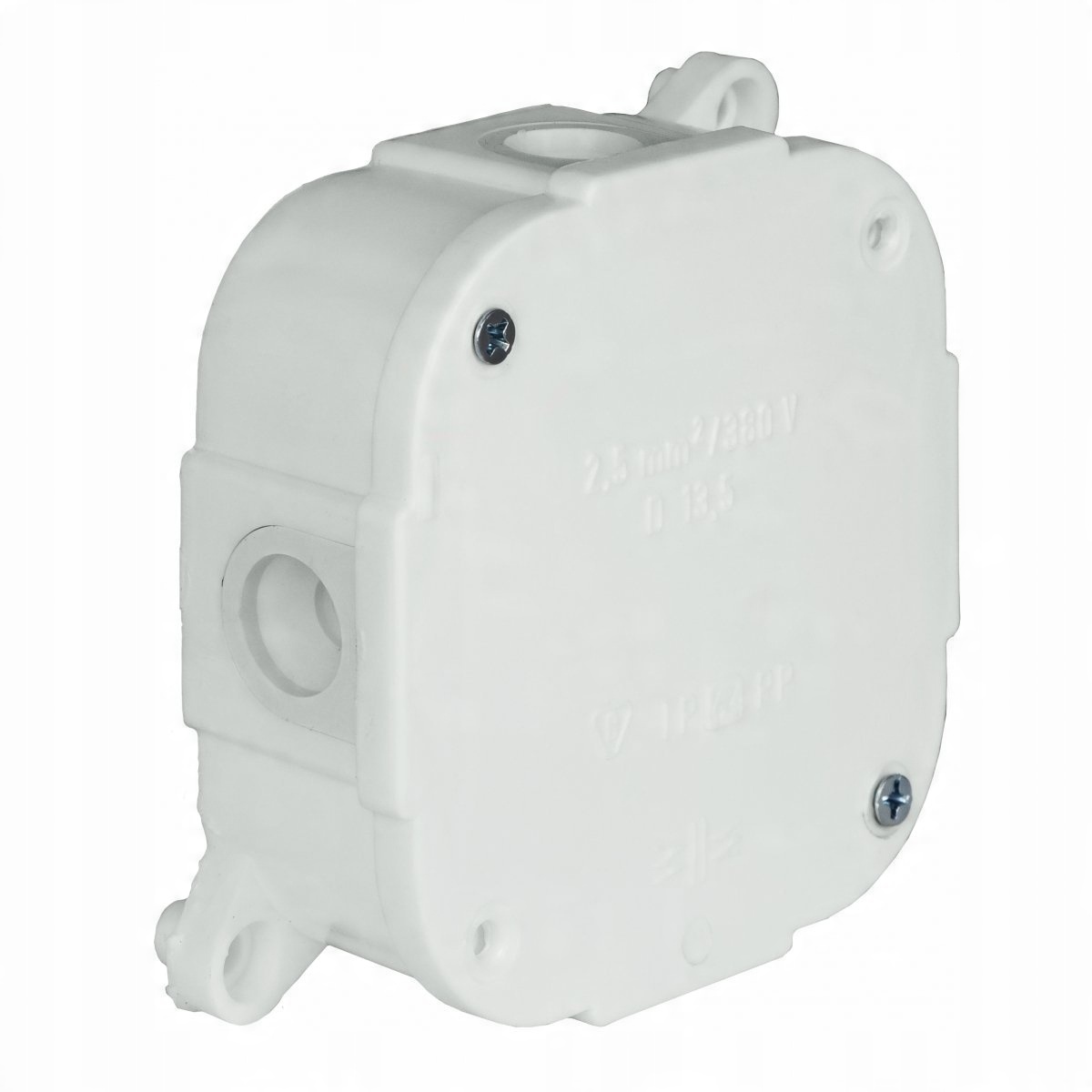 

Puszka n/t hermetyczna 88x88x40 IP44 Vp 074-01