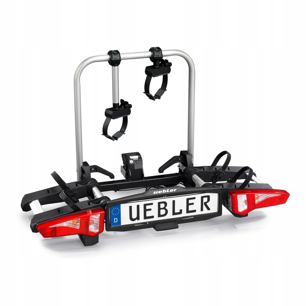 Uebler i21 складной велосипедный багажник на платформе с 2 велосипедами и e-bike