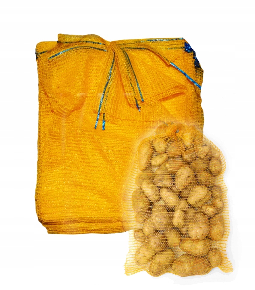 WORKI RASZLOWE 42x60cm ŻÓŁTE 15kg z zaciągiem – 100 szt.