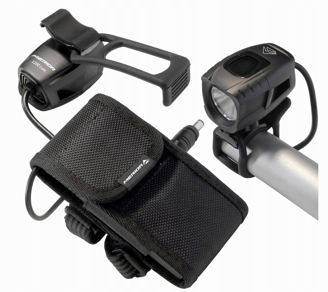 Merida přední světlo Usb akumulátor MD073 1200Lm Cree XM-L2 Powerbank