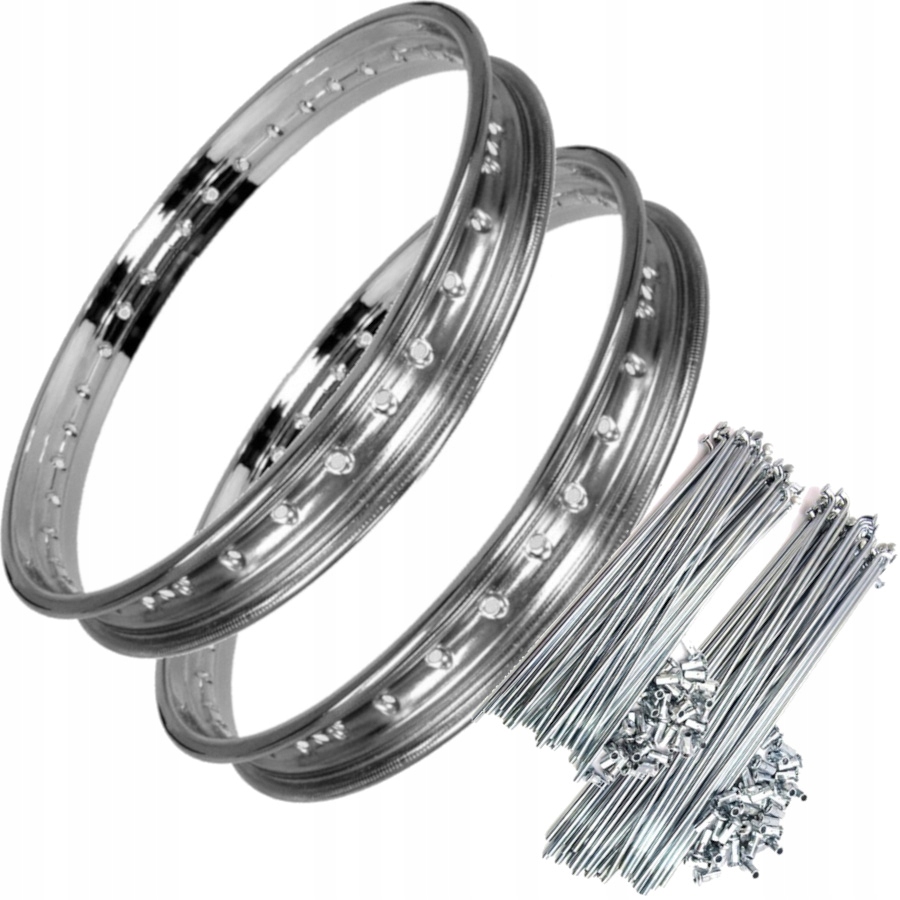 KOŁO OBRĘCZ FELGA SZPRYCHY WFM 19x1.60 PRZÓD TYŁ