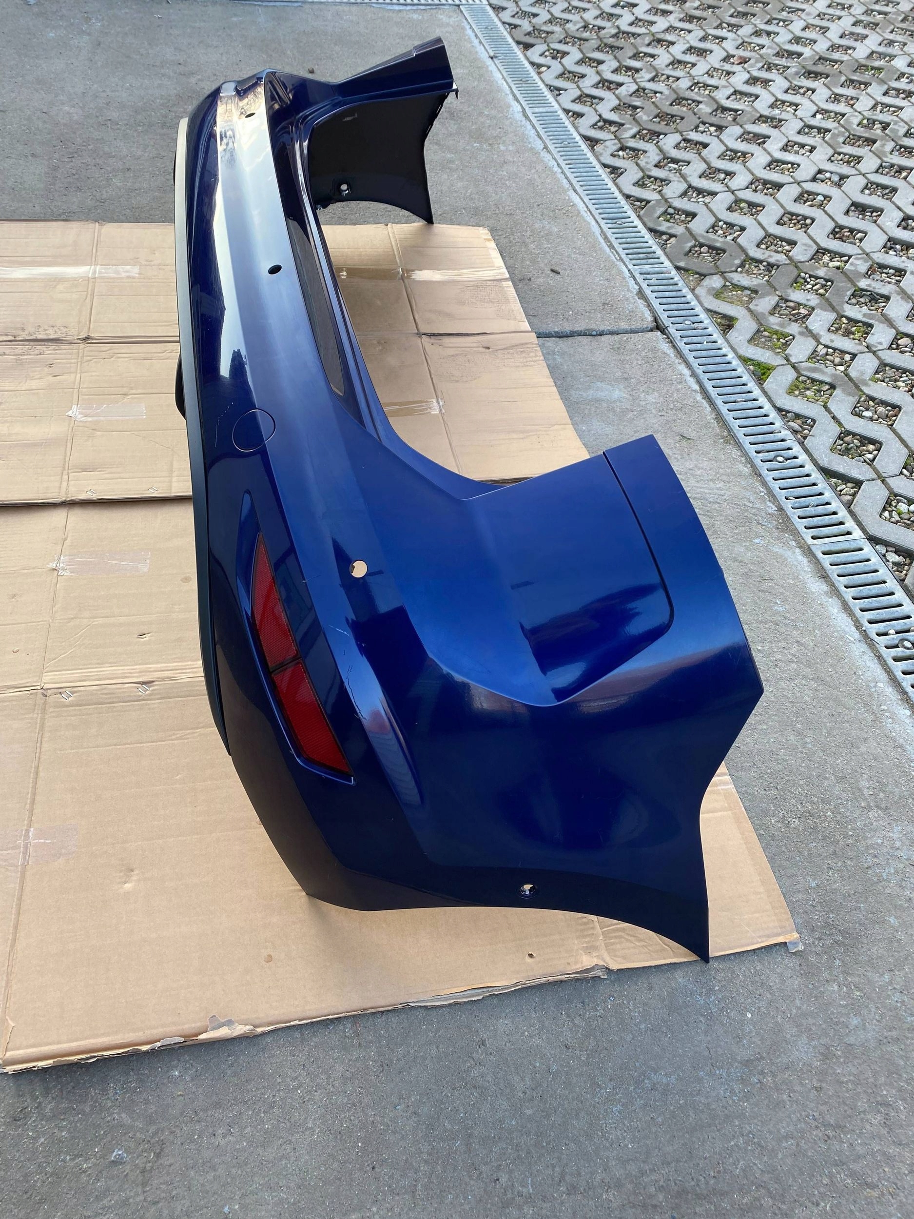 VW TOURAN III 5TA complete bumper rear part rear PDC LC5B