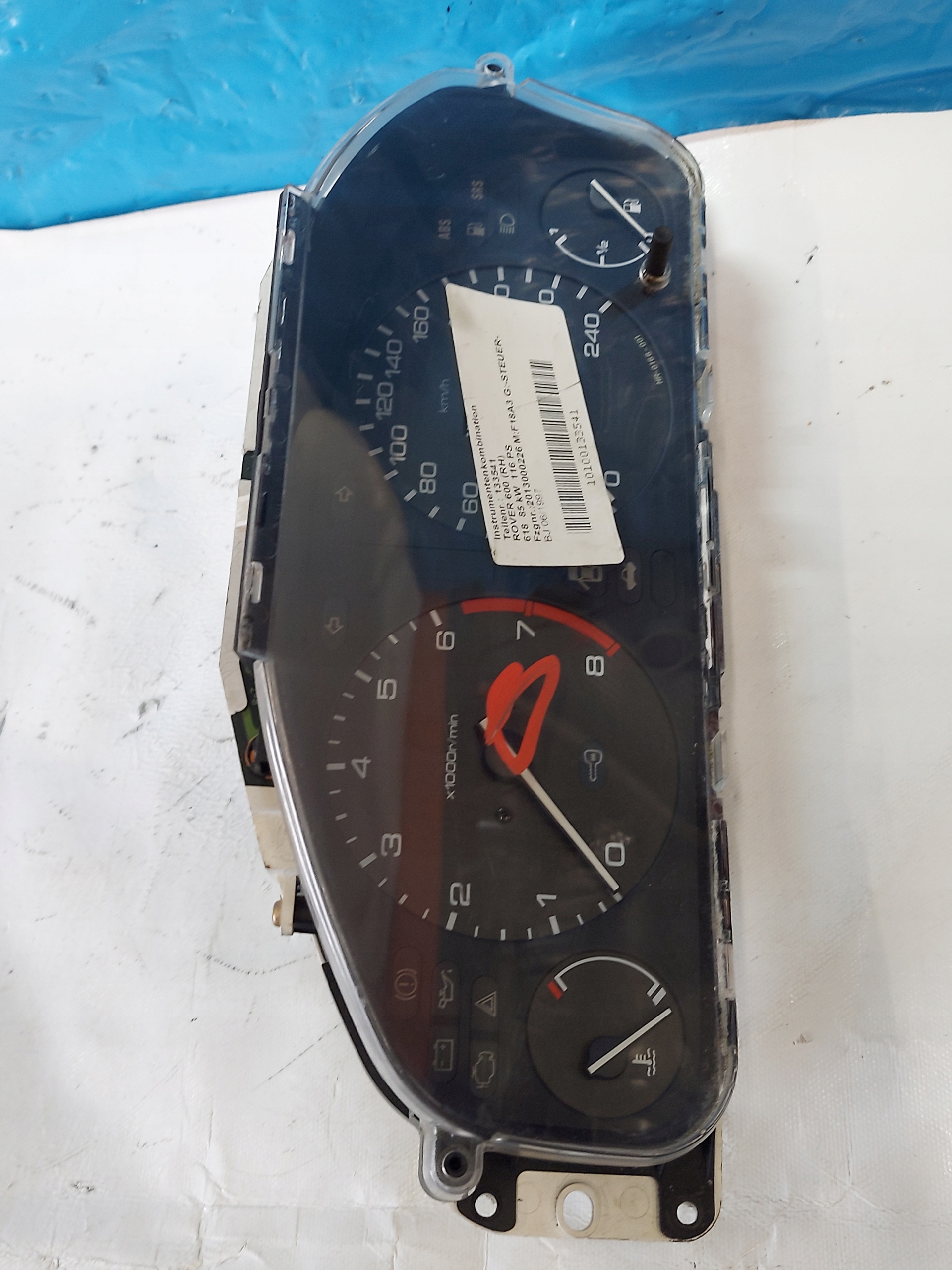 dials clock ROVER 618i AR0034111