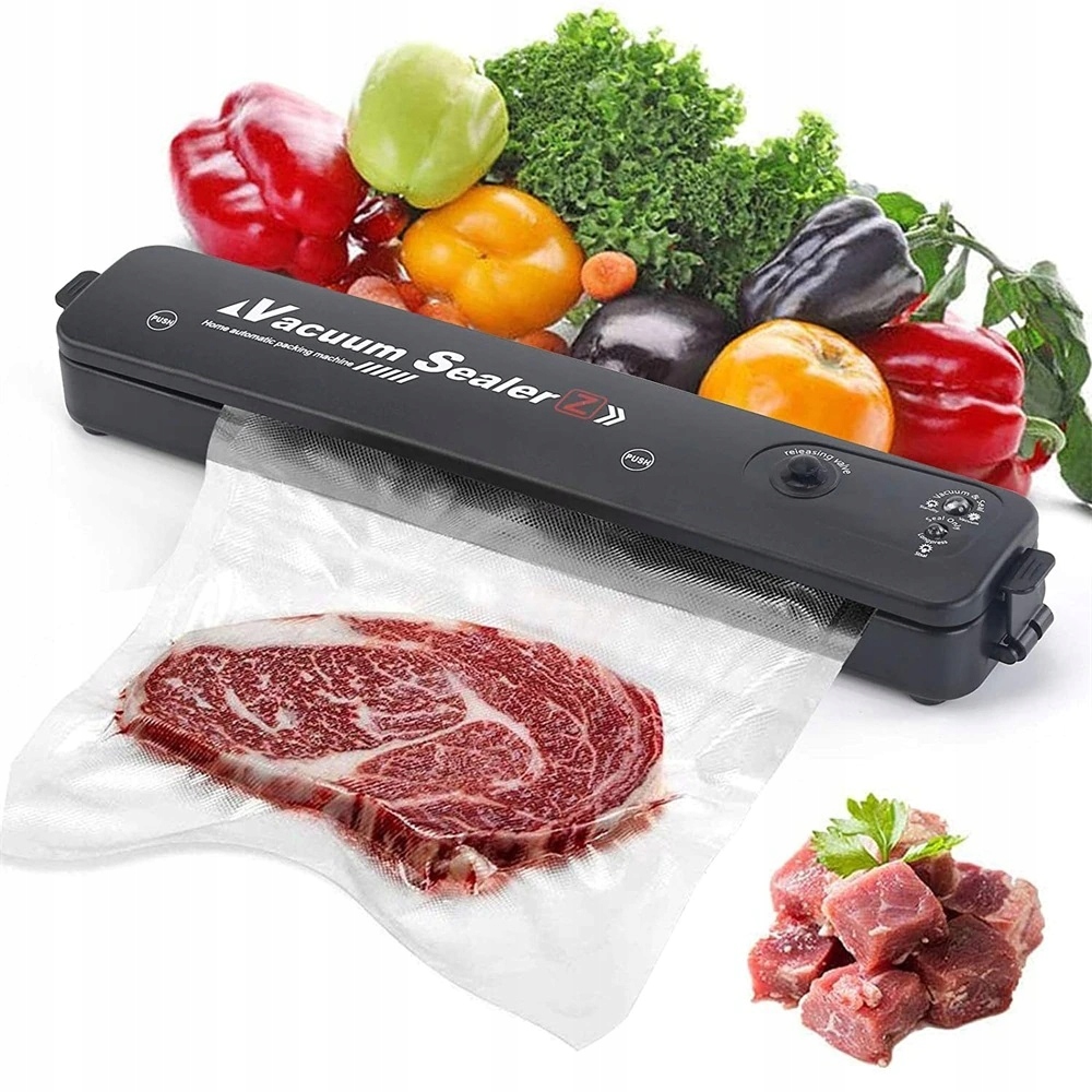 ZGRZEWARKA PRÓŻNIOWA ŻYWNOŚCI PAKOWARKA + WORKI Model VACUUM SEALER