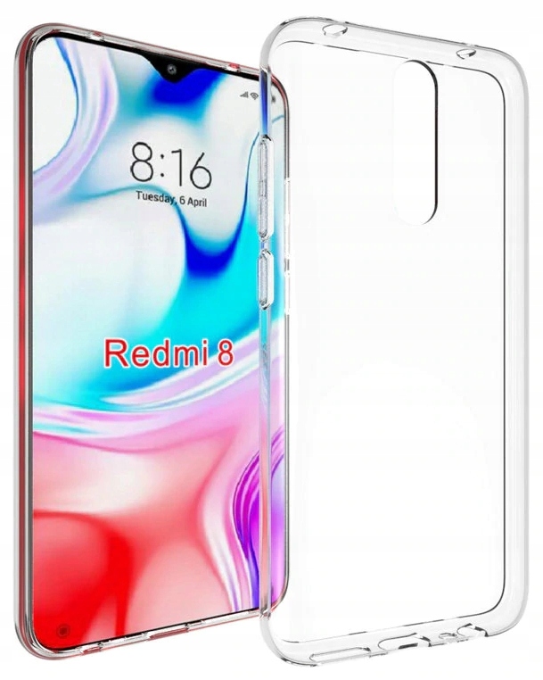 

Etui Silikon do Xiaomi Redmi 8 Szkło 9H