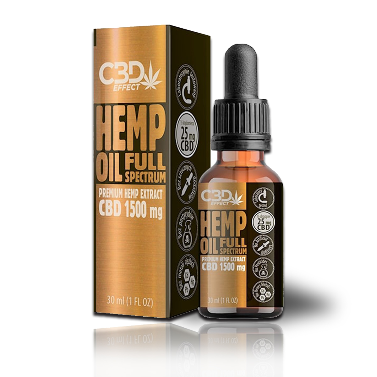 

Olejek Cbd 1500mg 5% Full Spectrum 30ml