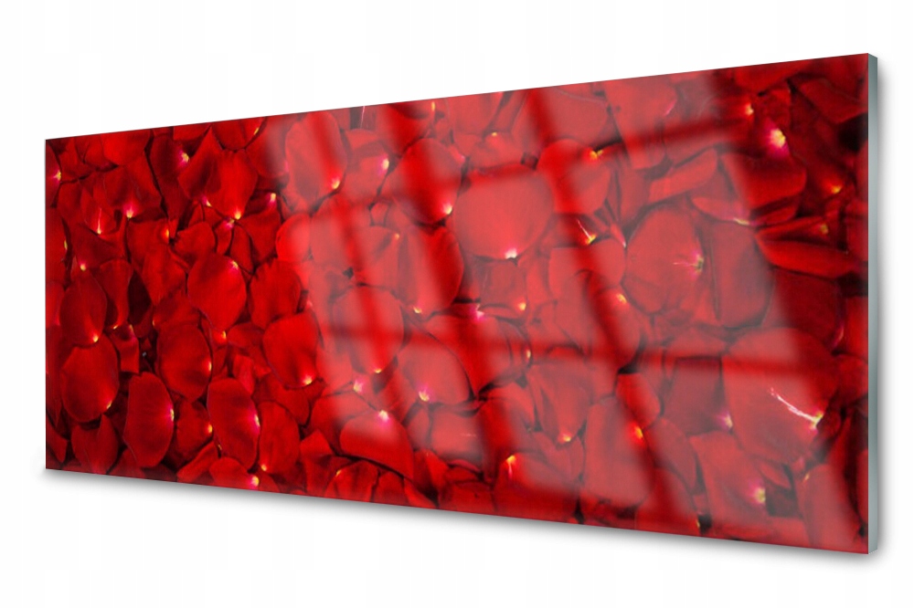 

Panel szklany do kuchni Płatki Róży 125x50
