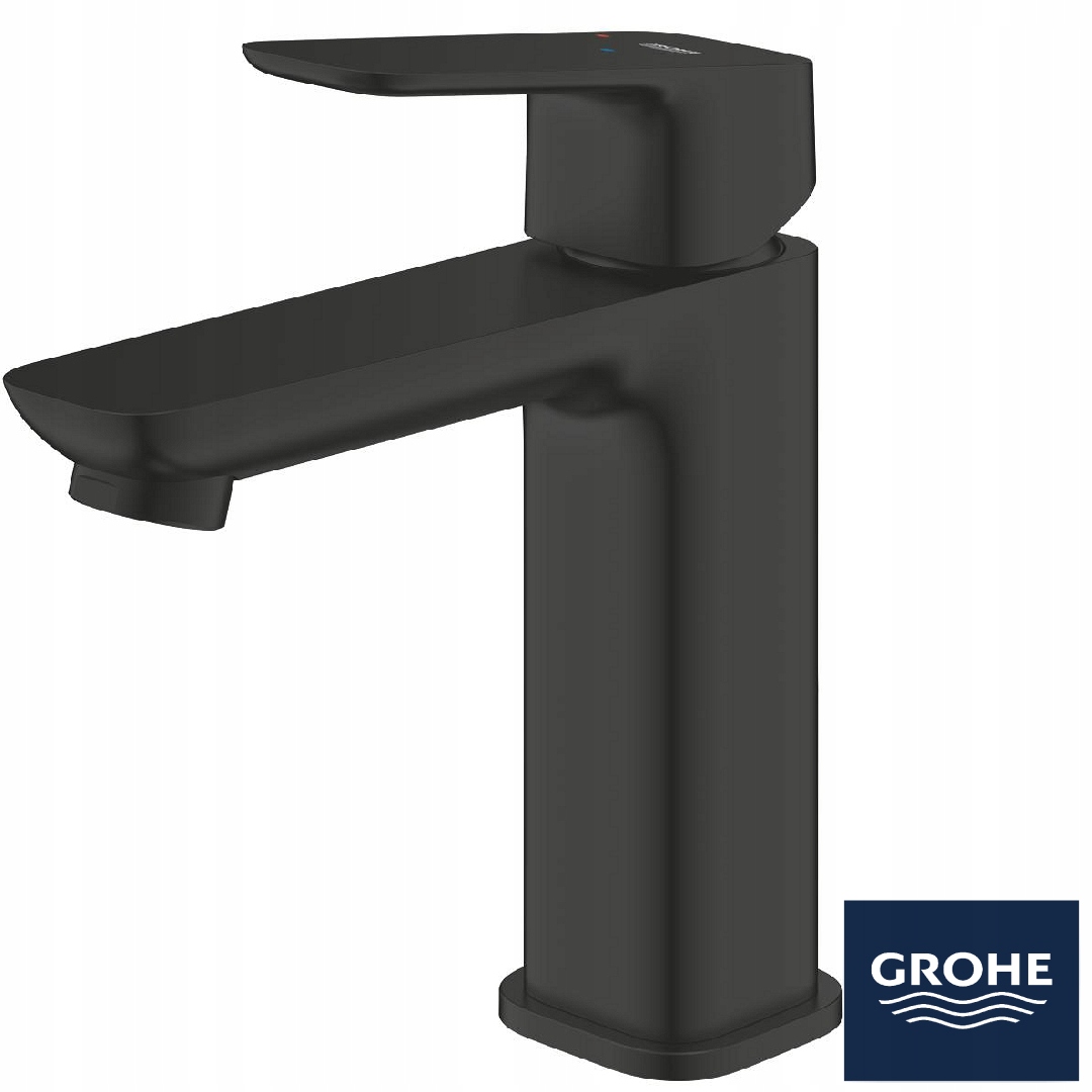Grohe Cubeo Bateria umywalkowa, Rozmiar M 1017572430 matte black