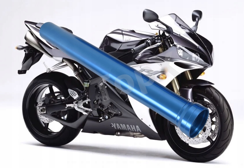 TopX Goleń Trubka laga tlumič Odpružení Yamaha Yzf R1 RN12 04-05 1 Ks